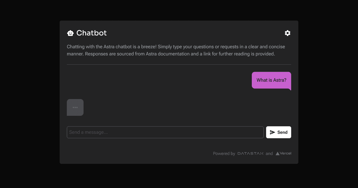 RAGBot Starter screenshot