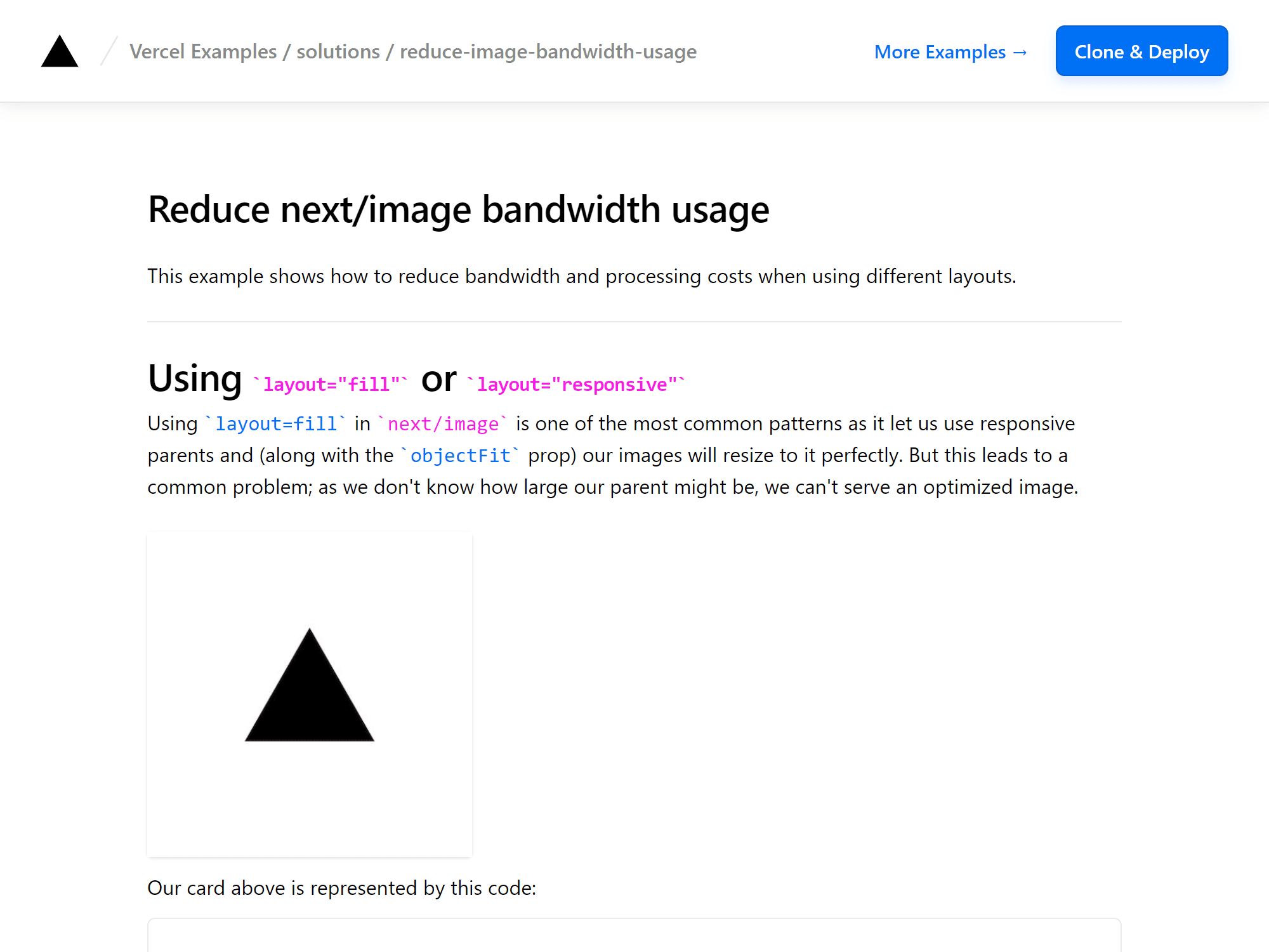 Reducing bandwidth usage with next/image