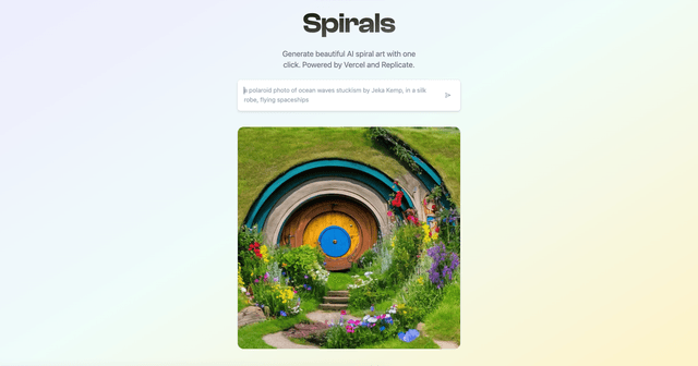 Spirals βΒ AI Spiral Art Generator